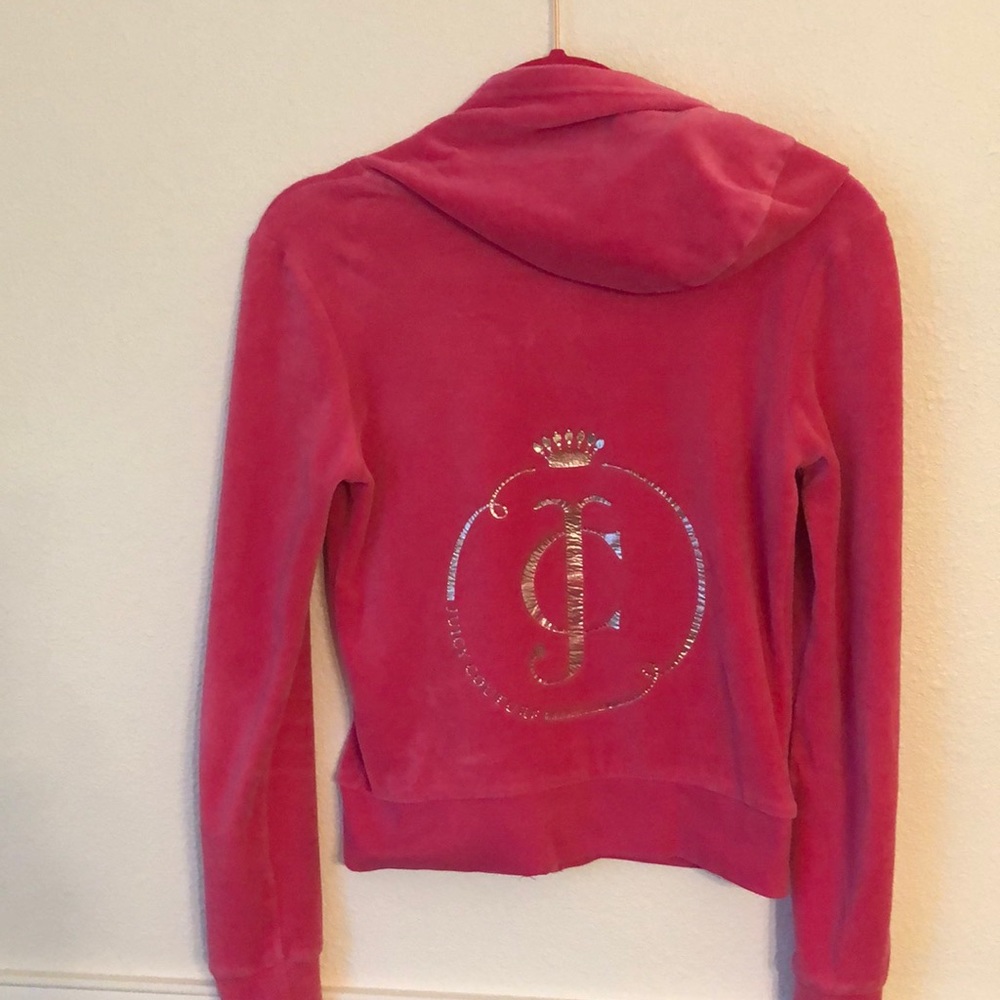 Juicy Couture Velour Hot Pink Hoodie